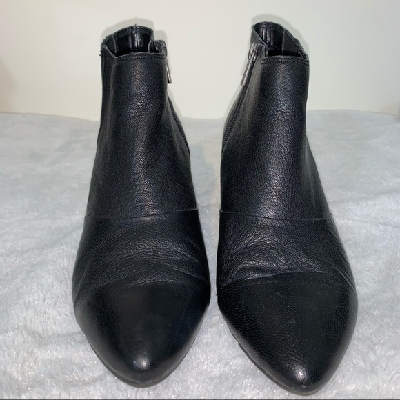 Kenneth Cole Real Leather Booties Size 8.5 Gorgeous on look like spats! - Picture 6 of 16